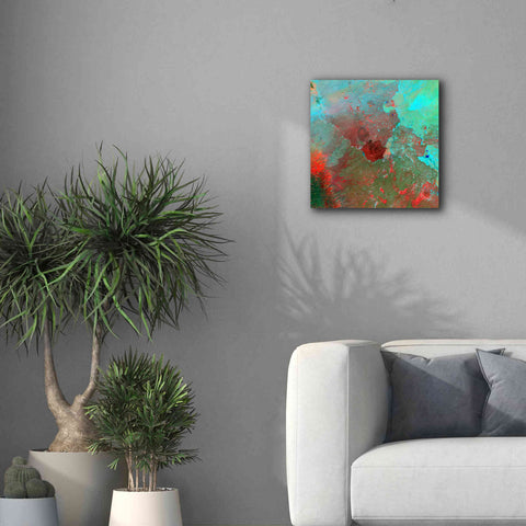Image of 'Earth as Art: The Syrian Desert' Canvas Wall Art,18 x 18