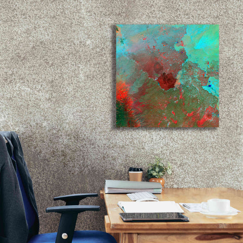 Image of 'Earth as Art: The Syrian Desert' Canvas Wall Art,26 x 26