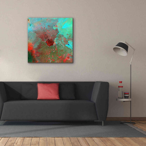 Image of 'Earth as Art: The Syrian Desert' Canvas Wall Art,37 x 37