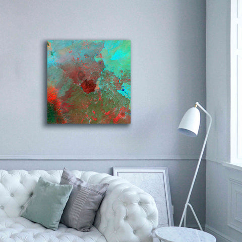 Image of 'Earth as Art: The Syrian Desert' Canvas Wall Art,37 x 37