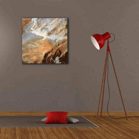 Image of 'Earth as Art: Algerian Sahara,' Canvas Wall Art,26 x 26