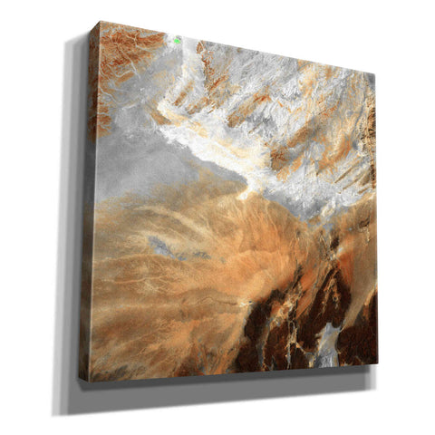 Image of 'Earth as Art: Algerian Sahara,' Canvas Wall Art