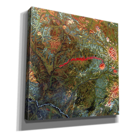 Image of 'Earth as Art: Anyuyskiy Volcano,' Canvas Wall Art