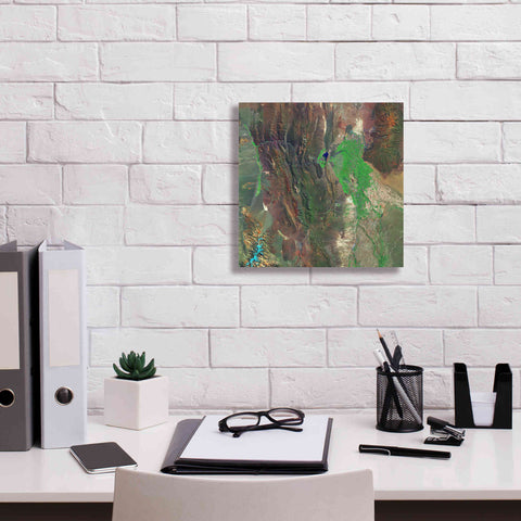 Image of 'Earth as Art: Barreal Blanco,' Canvas Wall Art,12 x 12