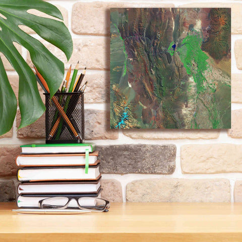 Image of 'Earth as Art: Barreal Blanco,' Canvas Wall Art,12 x 12