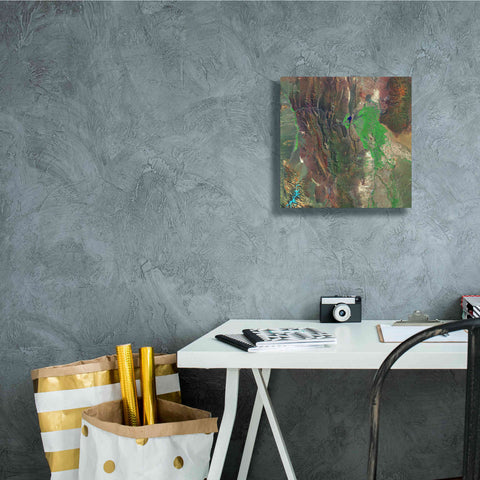 Image of 'Earth as Art: Barreal Blanco,' Canvas Wall Art,12 x 12