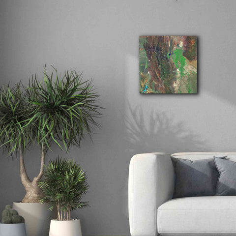 Image of 'Earth as Art: Barreal Blanco,' Canvas Wall Art,18 x 18