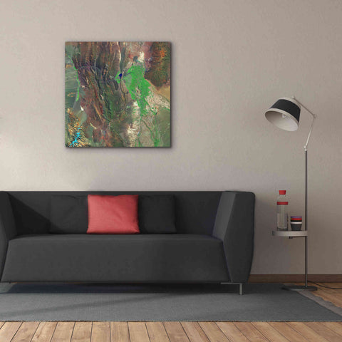 Image of 'Earth as Art: Barreal Blanco,' Canvas Wall Art,37 x 37