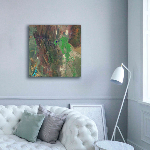 Image of 'Earth as Art: Barreal Blanco,' Canvas Wall Art,37 x 37
