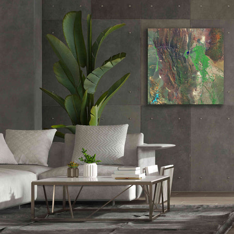 Image of 'Earth as Art: Barreal Blanco,' Canvas Wall Art,37 x 37