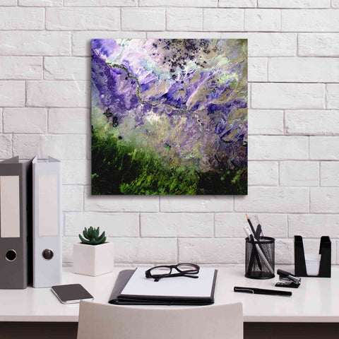 Image of 'Earth as Art: Desert to Forest,' Canvas Wall Art,18 x 18