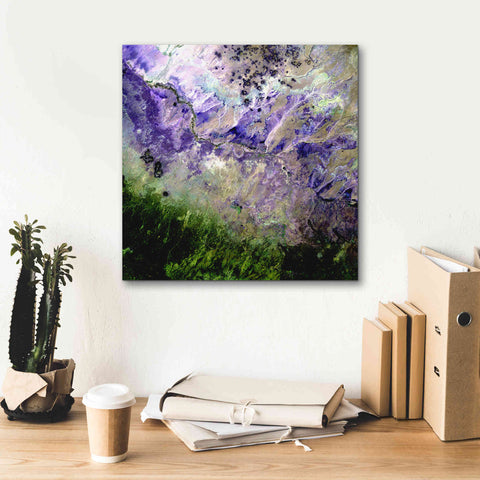 Image of 'Earth as Art: Desert to Forest,' Canvas Wall Art,18 x 18