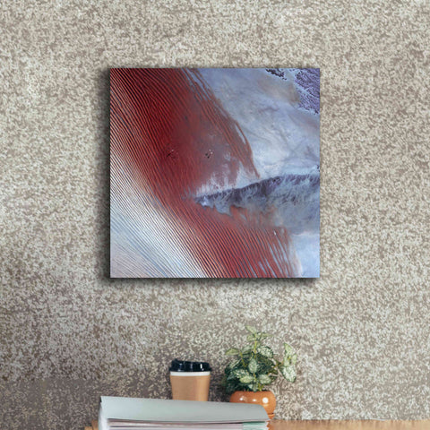 Image of 'Earth as Art: Empty Quarter,' Canvas Wall Art,18 x 18