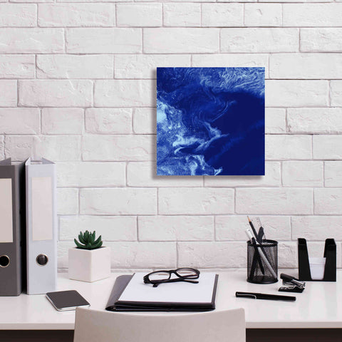 Image of 'Earth as Art: Ice Stars,' Canvas Wall Art,12 x 12