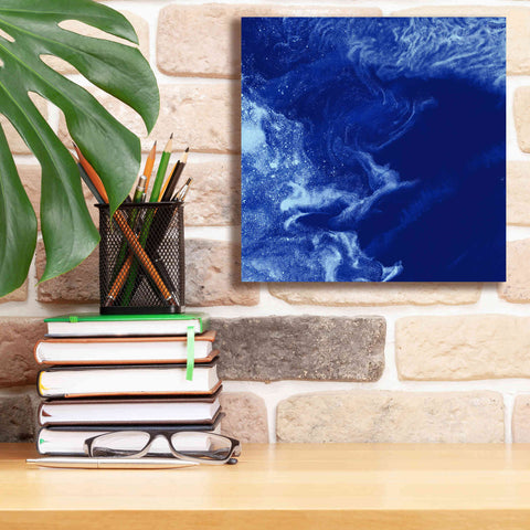 Image of 'Earth as Art: Ice Stars,' Canvas Wall Art,12 x 12