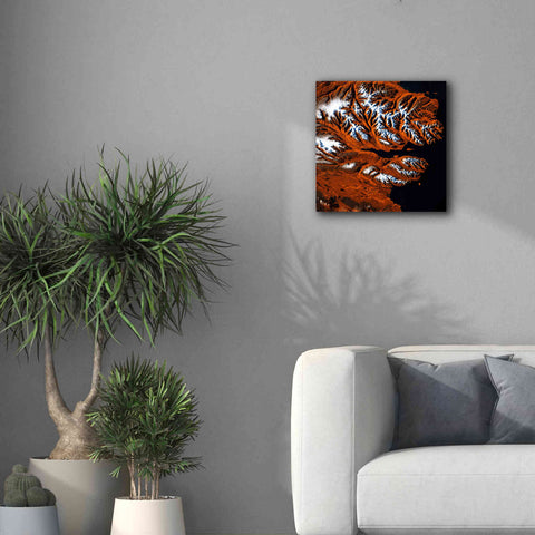 Image of 'Earth as Art: Icelandic Tiger,' Canvas Wall Art,18 x 18
