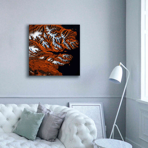 Image of 'Earth as Art: Icelandic Tiger,' Canvas Wall Art,37 x 37