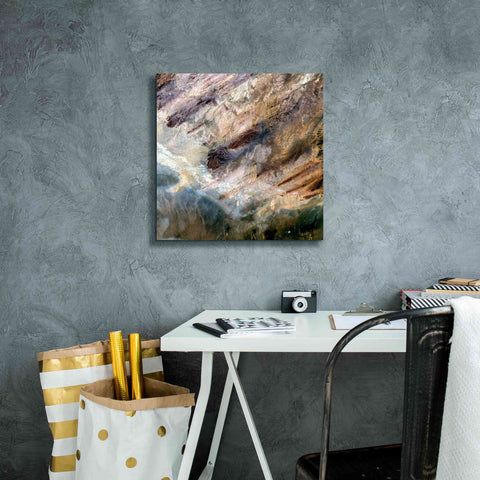 Image of 'Earth as Art: Impact,' Canvas Wall Art,18 x 18