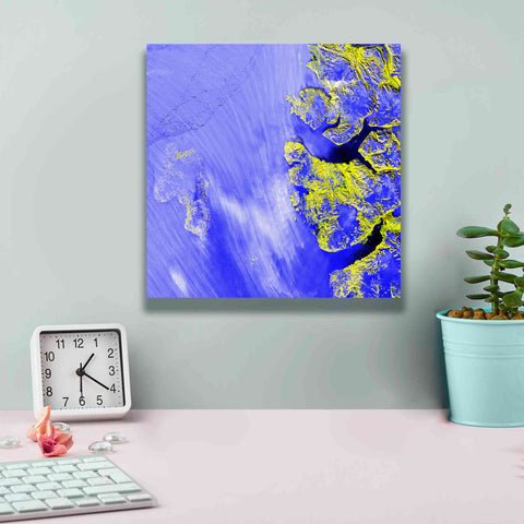 Image of 'Earth as Art: Meighen Island,' Canvas Wall Art,12 x 12