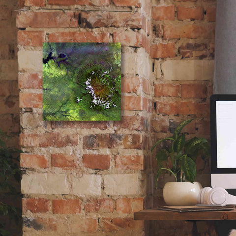 Image of 'Earth as Art: Mount Elgon,' Canvas Wall Art,12 x 12