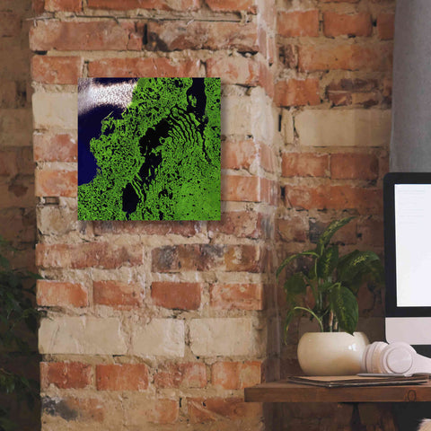 Image of 'Earth as Art: Remote Tundra,' Canvas Wall Art,12 x 12