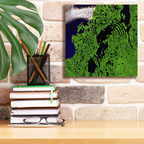 Image of 'Earth as Art: Remote Tundra,' Canvas Wall Art,12 x 12