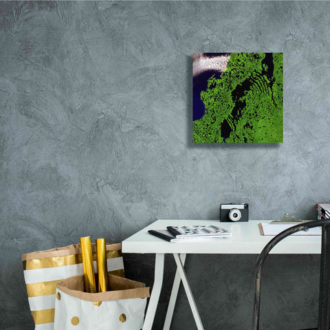 Image of 'Earth as Art: Remote Tundra,' Canvas Wall Art,12 x 12