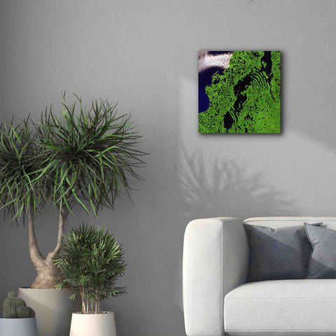 Image of 'Earth as Art: Remote Tundra,' Canvas Wall Art,18 x 18