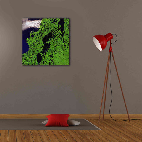 Image of 'Earth as Art: Remote Tundra,' Canvas Wall Art,26 x 26