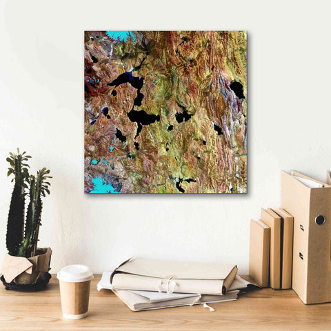 Image of 'Earth as Art: Roof of the World,' Canvas Wall Art,18 x 18