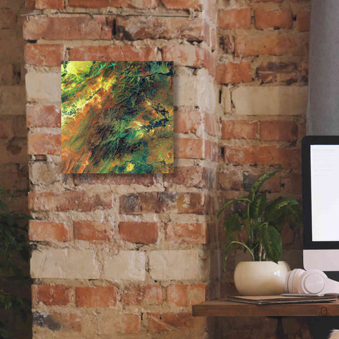 Image of 'Earth as Art: Rugged Terrain,' Canvas Wall Art,12 x 12