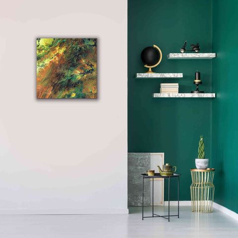 Image of 'Earth as Art: Rugged Terrain,' Canvas Wall Art,26 x 26