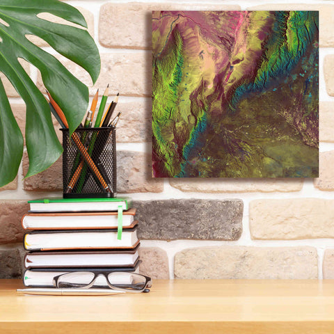 Image of 'Earth as Art: Sierra de Velasco,' Canvas Wall Art,12 x 12