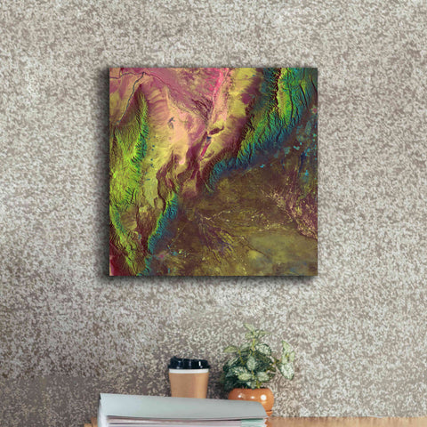 Image of 'Earth as Art: Sierra de Velasco,' Canvas Wall Art,18 x 18