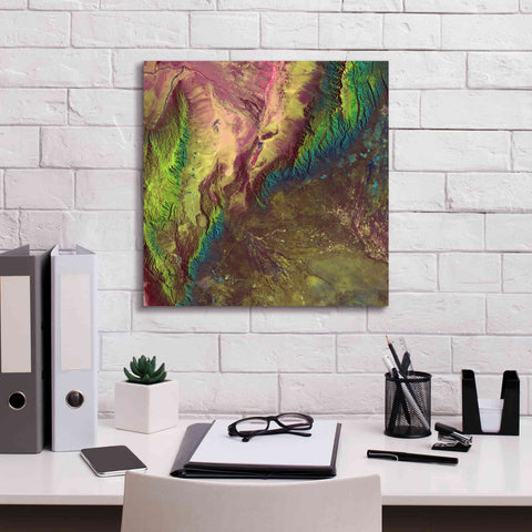 Image of 'Earth as Art: Sierra de Velasco,' Canvas Wall Art,18 x 18