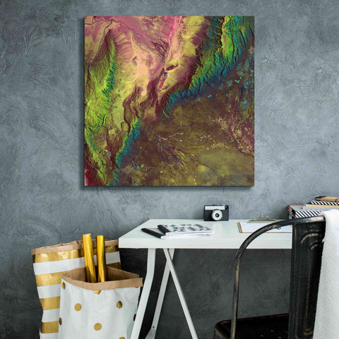 Image of 'Earth as Art: Sierra de Velasco,' Canvas Wall Art,26 x 26