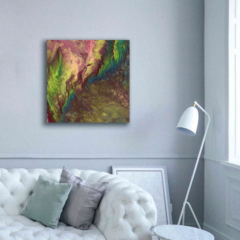 Image of 'Earth as Art: Sierra de Velasco,' Canvas Wall Art,37 x 37