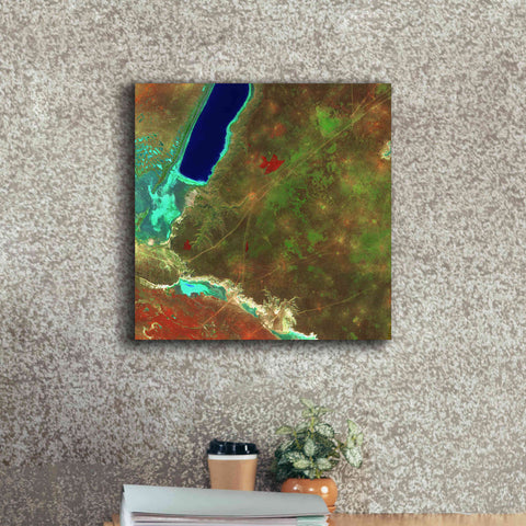 Image of 'Earth as Art: Sor Kaydak,' Canvas Wall Art,18 x 18