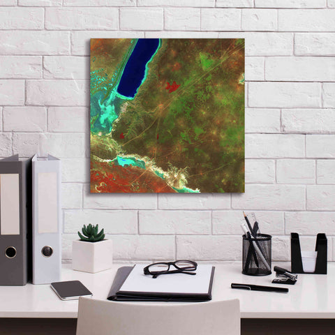 Image of 'Earth as Art: Sor Kaydak,' Canvas Wall Art,18 x 18