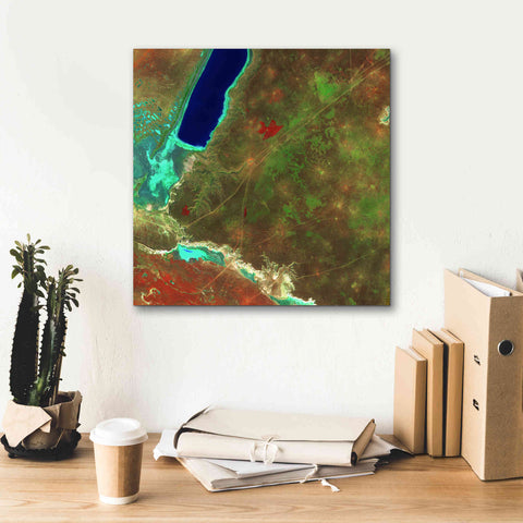 Image of 'Earth as Art: Sor Kaydak,' Canvas Wall Art,18 x 18