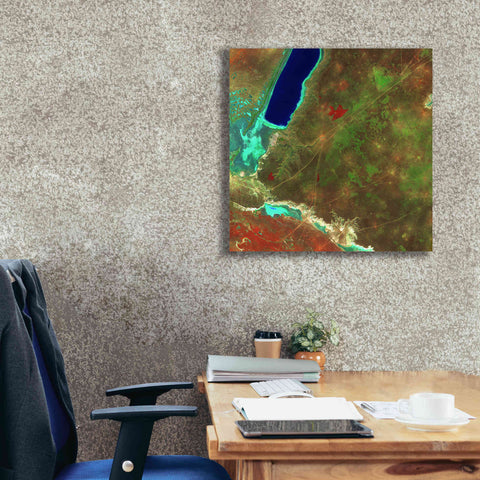 Image of 'Earth as Art: Sor Kaydak,' Canvas Wall Art,26 x 26