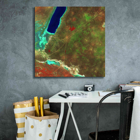 Image of 'Earth as Art: Sor Kaydak,' Canvas Wall Art,26 x 26