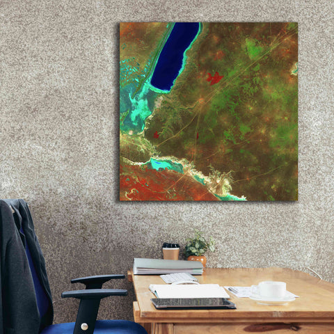 Image of 'Earth as Art: Sor Kaydak,' Canvas Wall Art,37 x 37