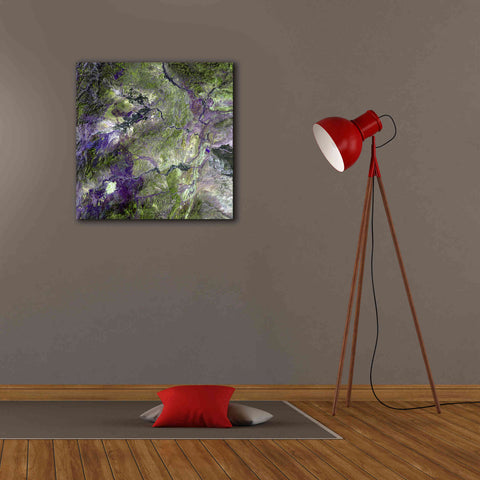 Image of 'Earth as Art: Waziristan Hills,' Canvas Wall Art,26 x 26