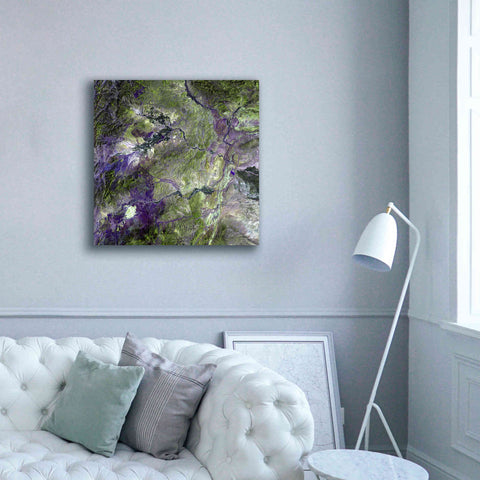 Image of 'Earth as Art: Waziristan Hills,' Canvas Wall Art,37 x 37