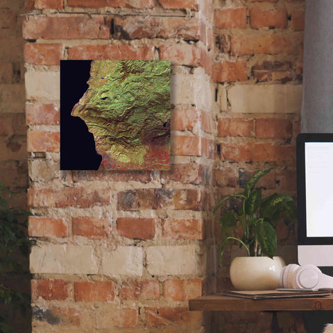 Image of 'Earth as Art: Earth Selfie,' Canvas Wall Art,12 x 12