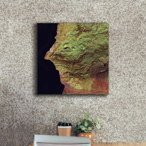 Image of 'Earth as Art: Earth Selfie,' Canvas Wall Art,18 x 18