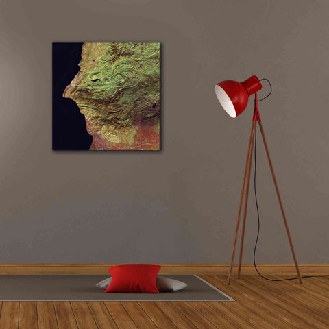 Image of 'Earth as Art: Earth Selfie,' Canvas Wall Art,26 x 26