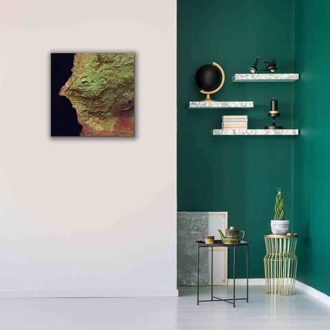Image of 'Earth as Art: Earth Selfie,' Canvas Wall Art,26 x 26