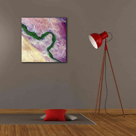 Image of 'Earth as Art: Life Along the Nile,' Canvas Wall Art,26 x 26
